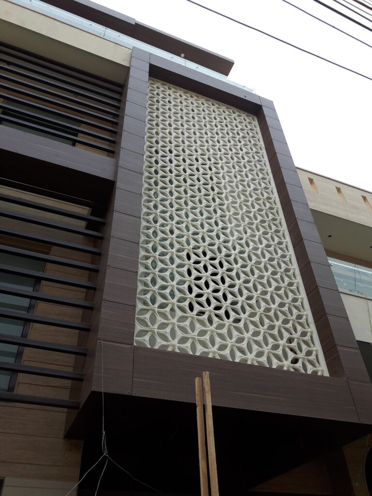 GRC Cladding Jali design by Asian GRC