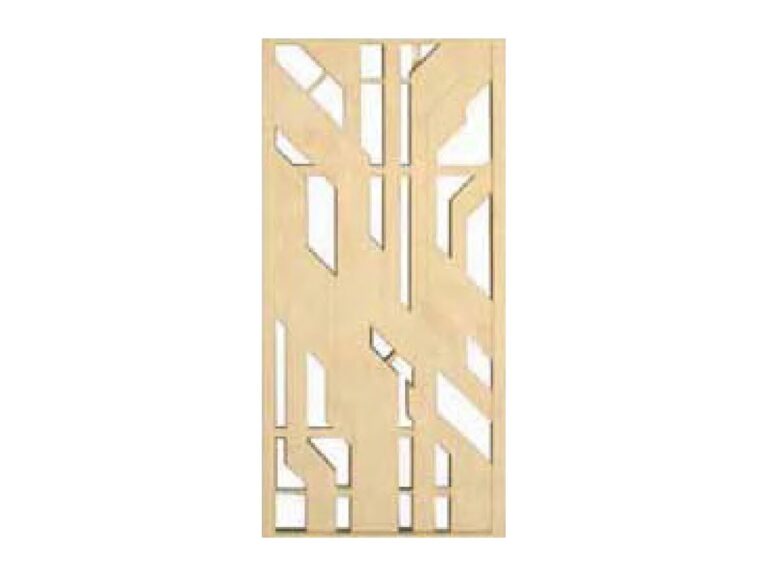 Linear Abstract GRC Screen — GRC jali design AG-07