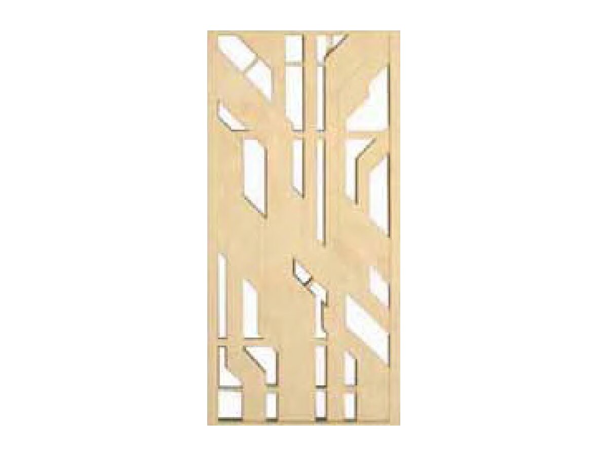 Linear Abstract GRC Screen — GRC jali design AG-07
