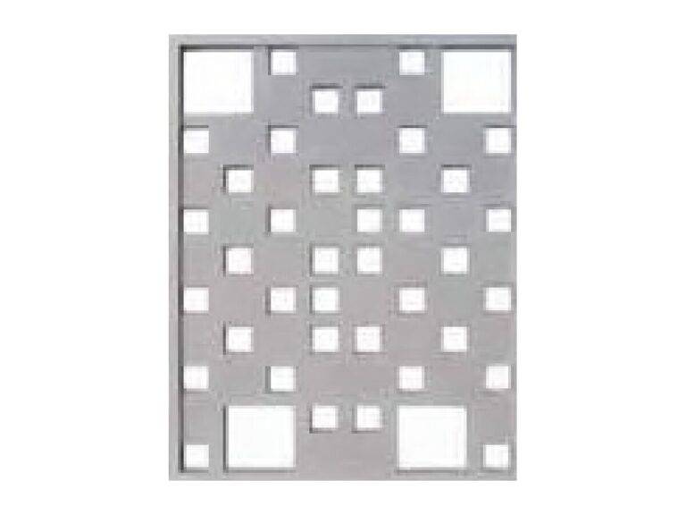Square Pixel GRC Screen — GRC jali design AG-09