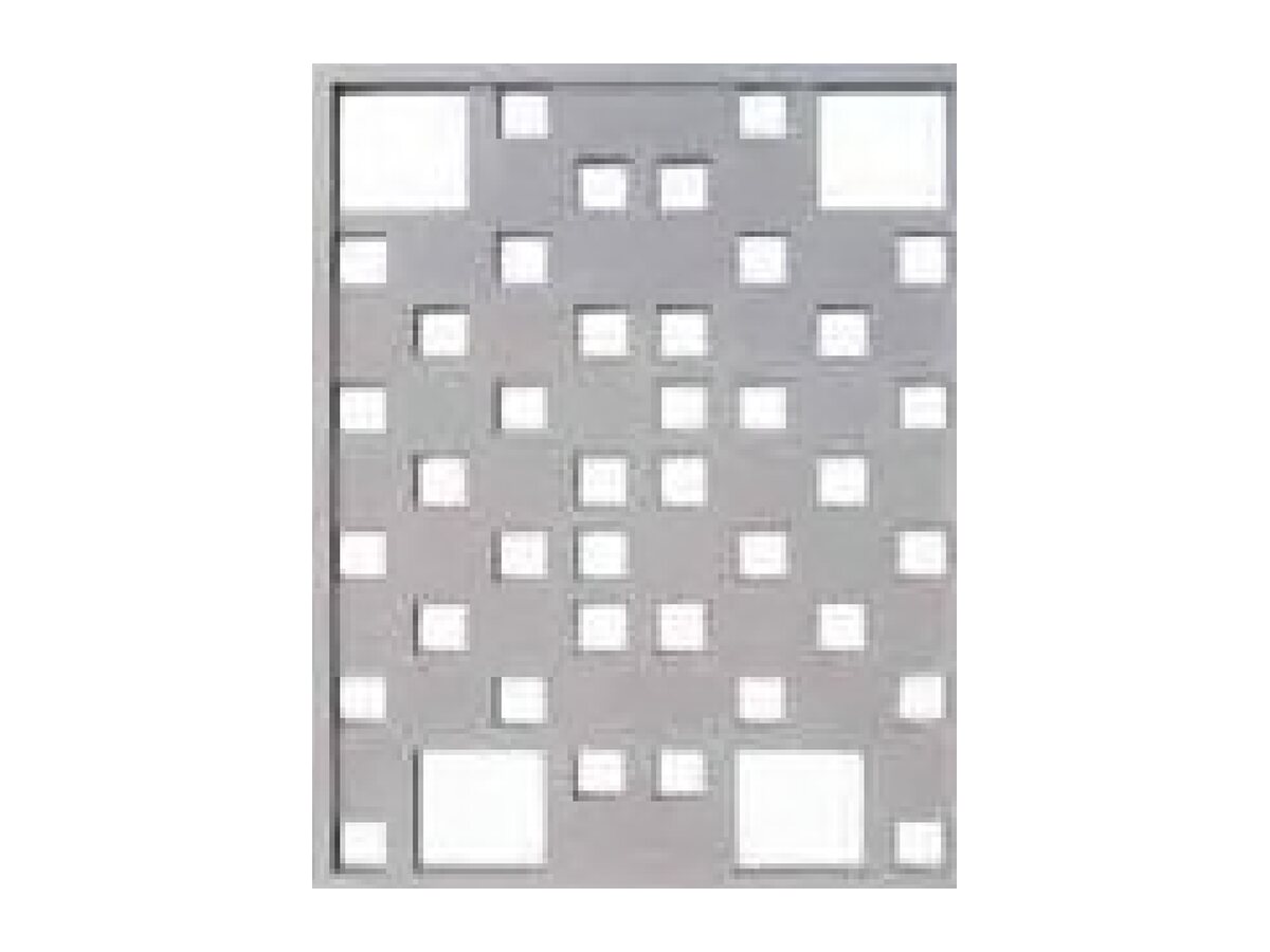 Square Pixel GRC Screen — GRC jali design AG-09