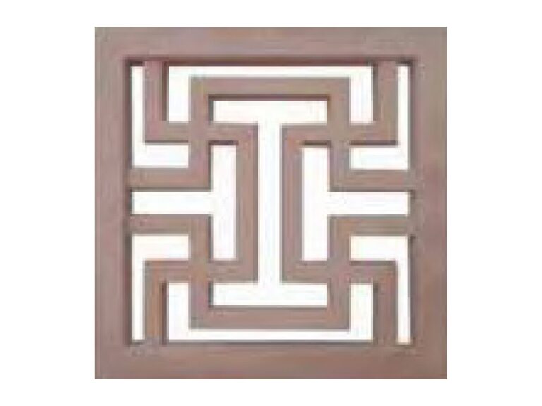 Greek Key GRC Jali — GRC jali design AG-19