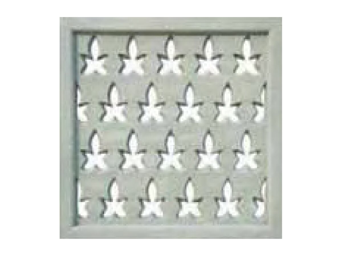 Fleur Pattern GRC Screen — GRC jali design AG-20