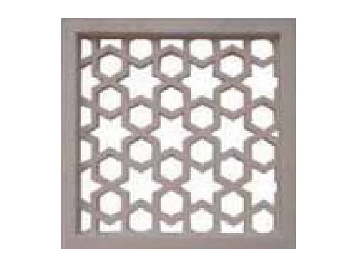 Hexagon Star GRC Jali — GRC jali design AG-23