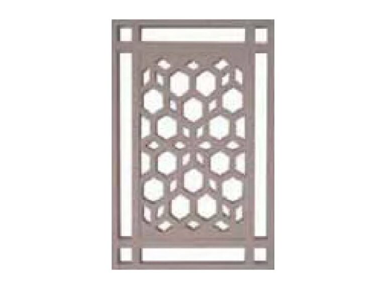 Framed Hexagon GRC Jali — GRC jali design AG-25