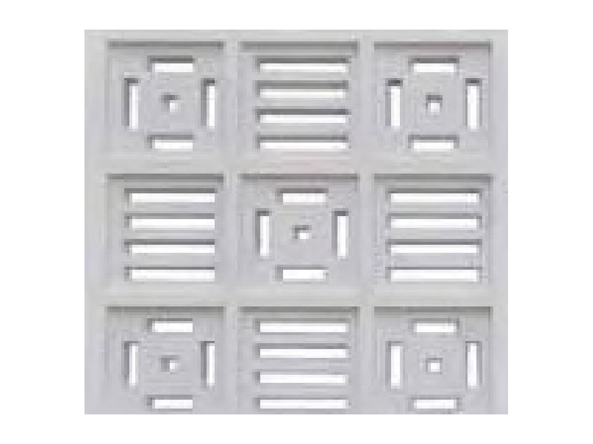 Square Motif GRC Screen — GRC jali design AG-27