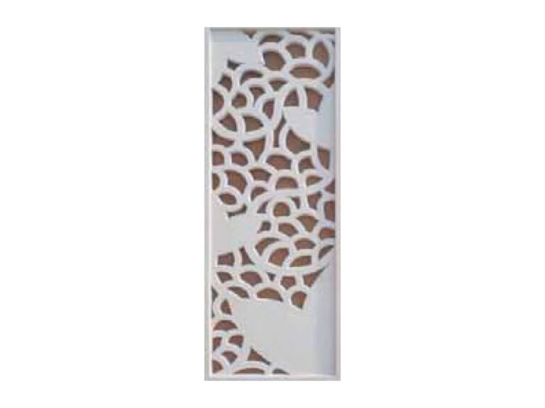 Leaf Cutout GRC Screen — GRC jali design AG-46