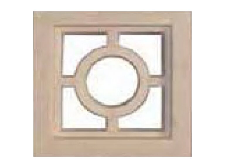Circle in Square GRC Jali — GRC jali design AG-48