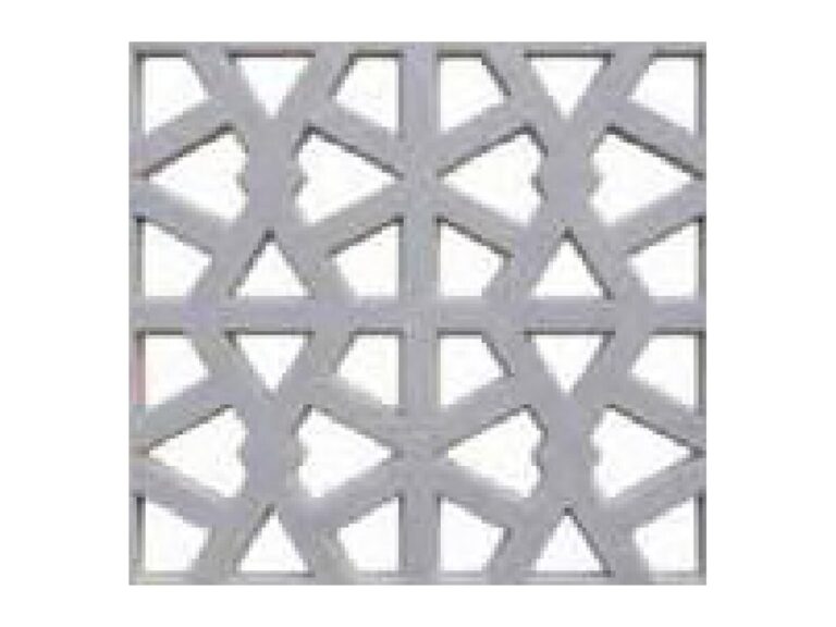 Star Geometric GRC Jali — GRC jali design AG-49