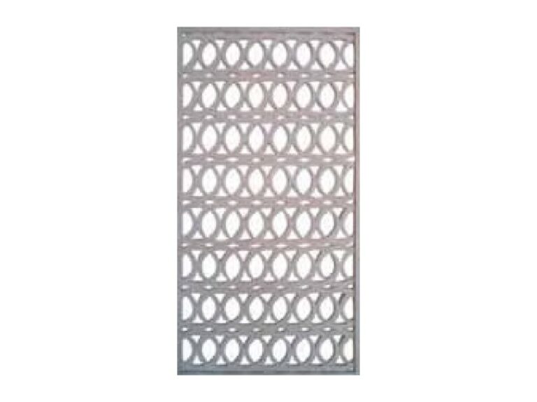 Oval Lattice GRC Jali — GRC jali design AG-54