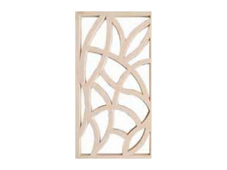 Organic Curve GRC Screen — GRC jali design AG-55